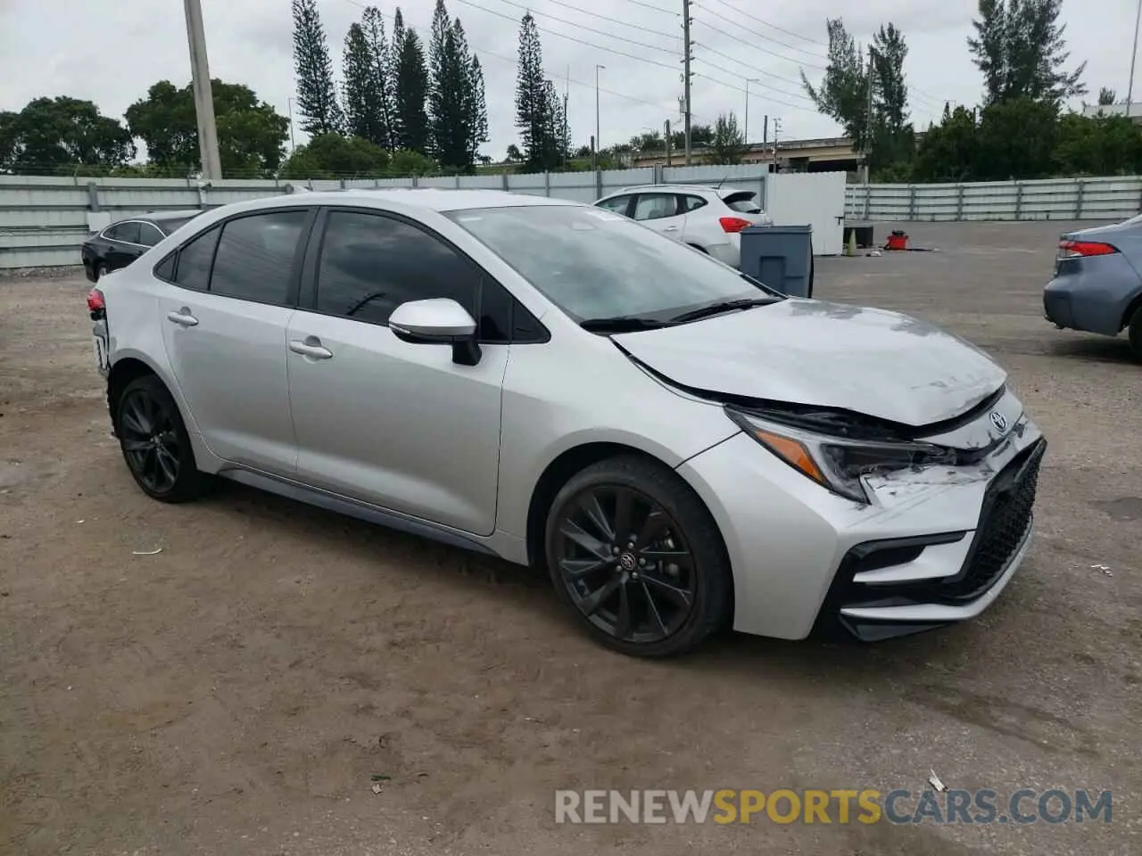 4 fotografías del automóvil dañado JTDBCMFE3P3014302 TOYOTA COROLLA 2023
