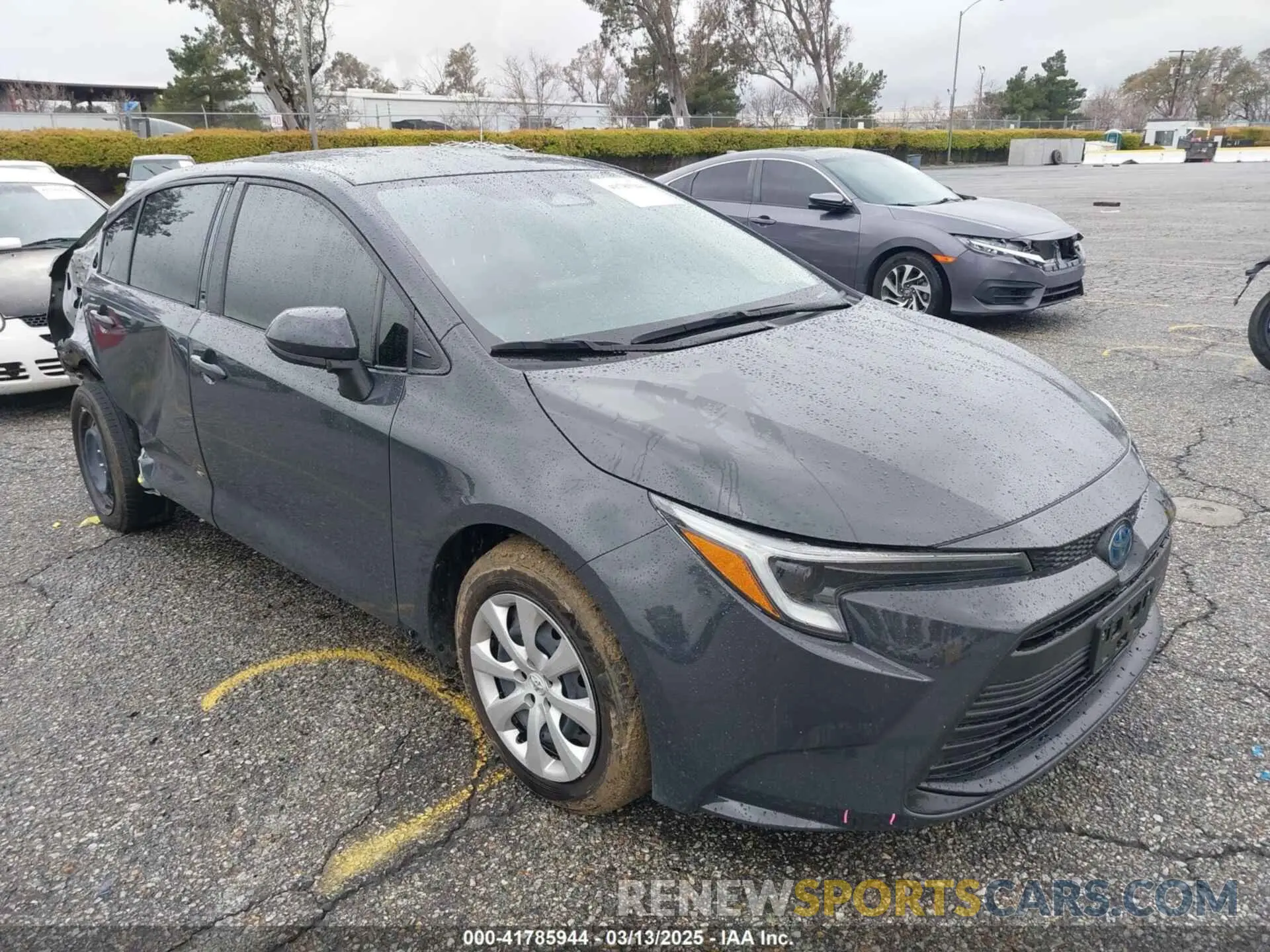 1 fotografías del automóvil dañado JTDBCMFE3P3020309 TOYOTA COROLLA 2023