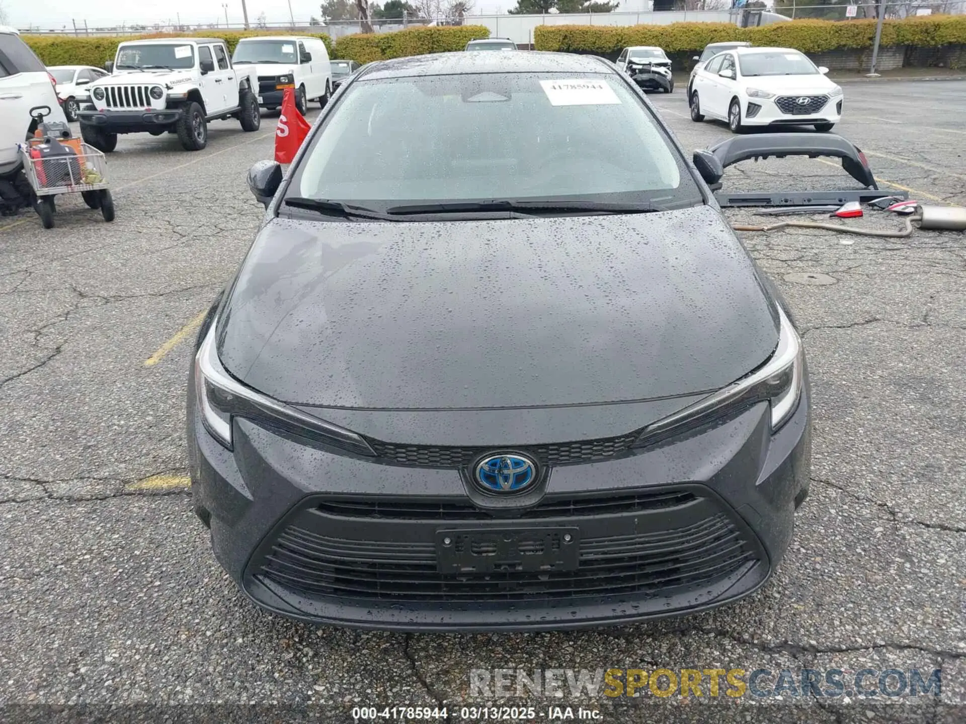 13 fotografías del automóvil dañado JTDBCMFE3P3020309 TOYOTA COROLLA 2023
