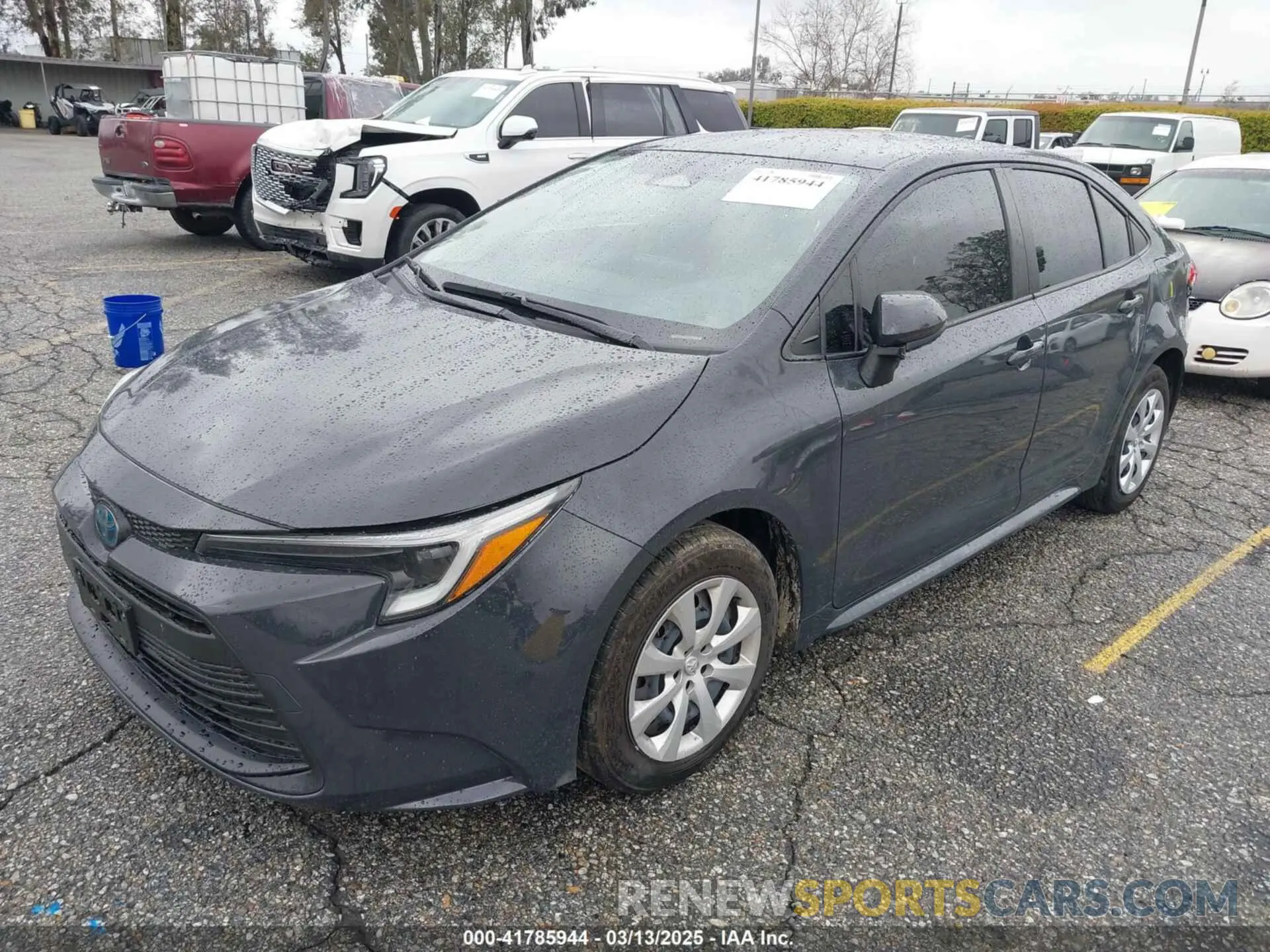 2 fotografías del automóvil dañado JTDBCMFE3P3020309 TOYOTA COROLLA 2023