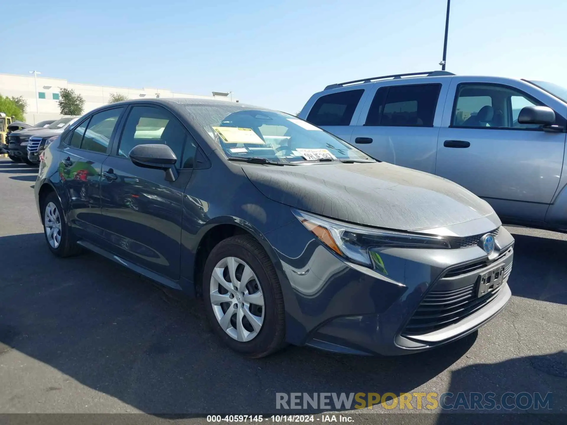 1 fotografías del automóvil dañado JTDBCMFE3P3023212 TOYOTA COROLLA 2023