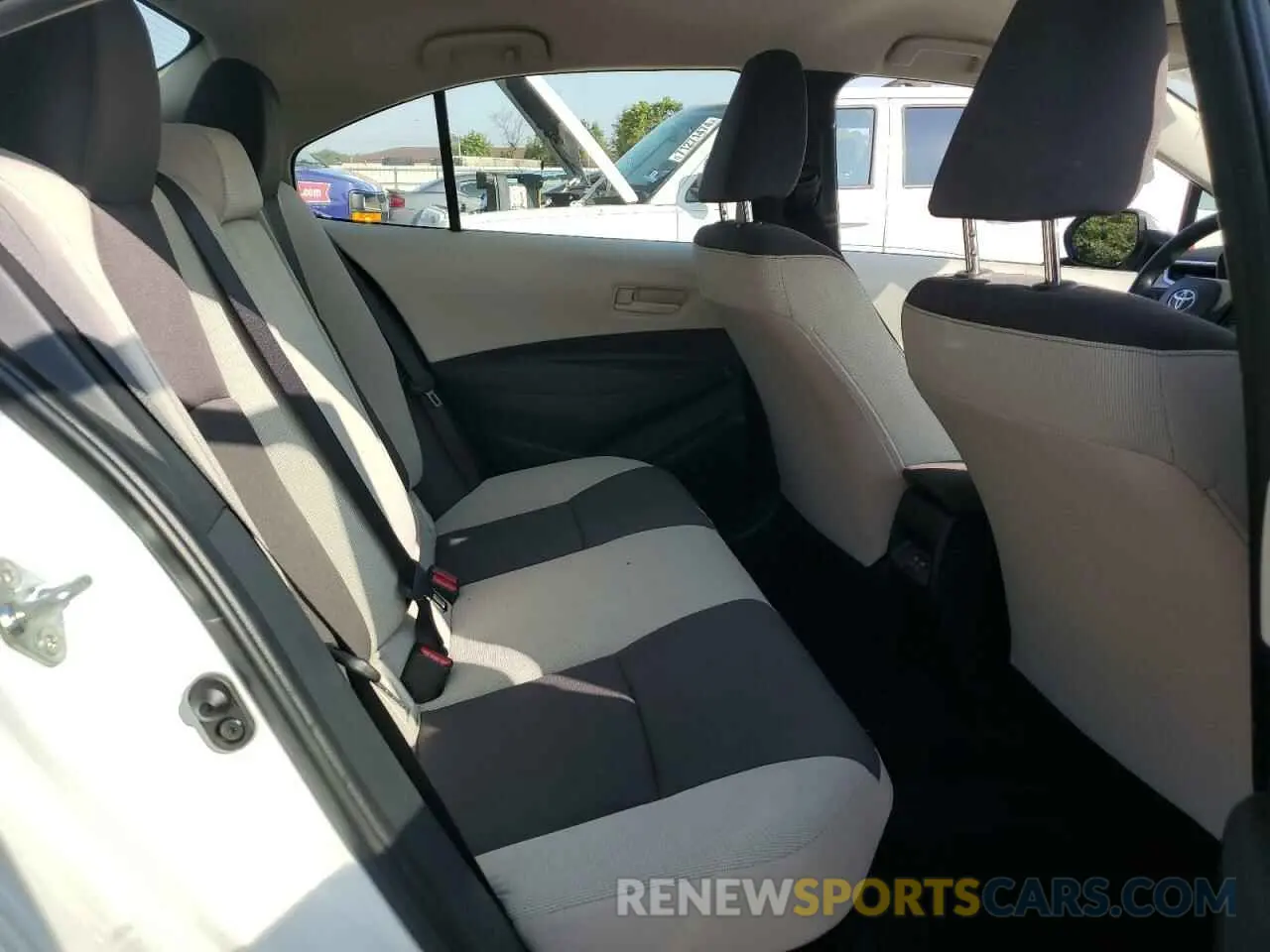 10 fotografías del automóvil dañado JTDBCMFE3PJ000489 TOYOTA COROLLA 2023