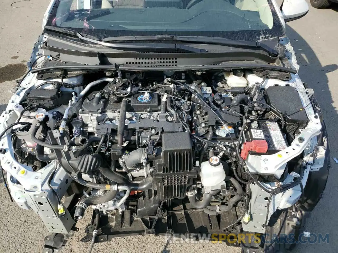 11 fotografías del automóvil dañado JTDBCMFE3PJ000489 TOYOTA COROLLA 2023