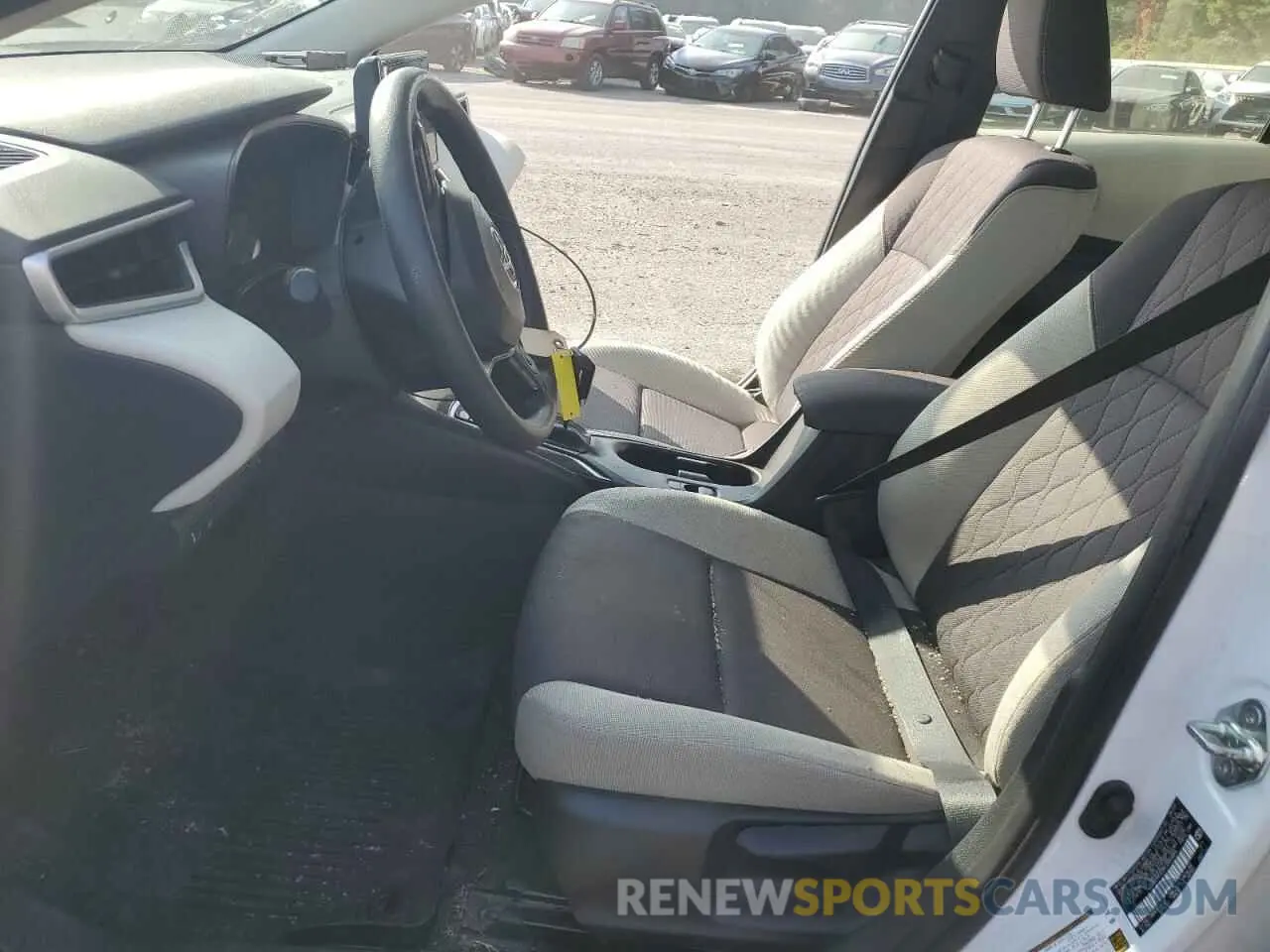 7 fotografías del automóvil dañado JTDBCMFE3PJ000489 TOYOTA COROLLA 2023