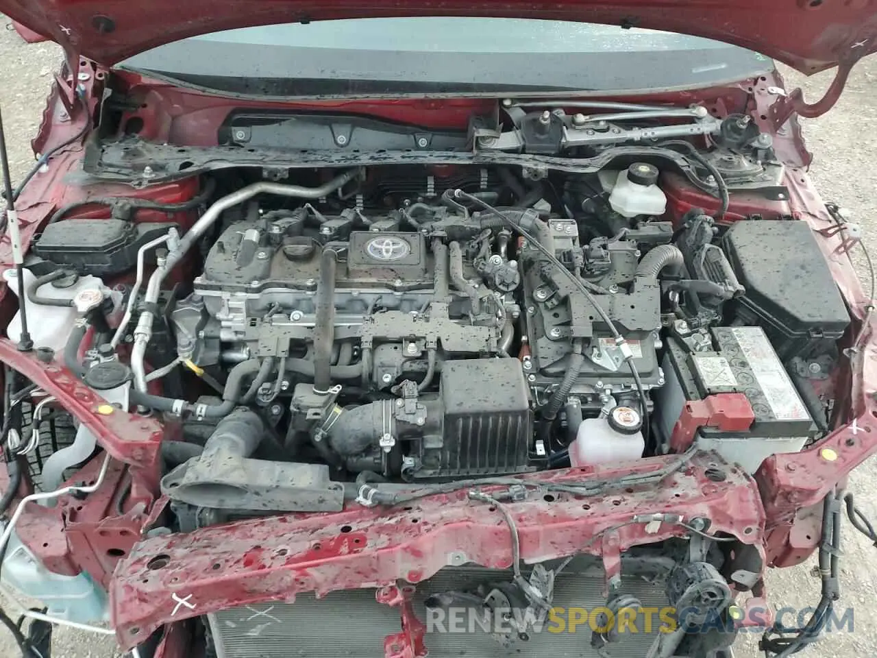 11 fotografías del automóvil dañado JTDBCMFE3PJ003604 TOYOTA COROLLA 2023