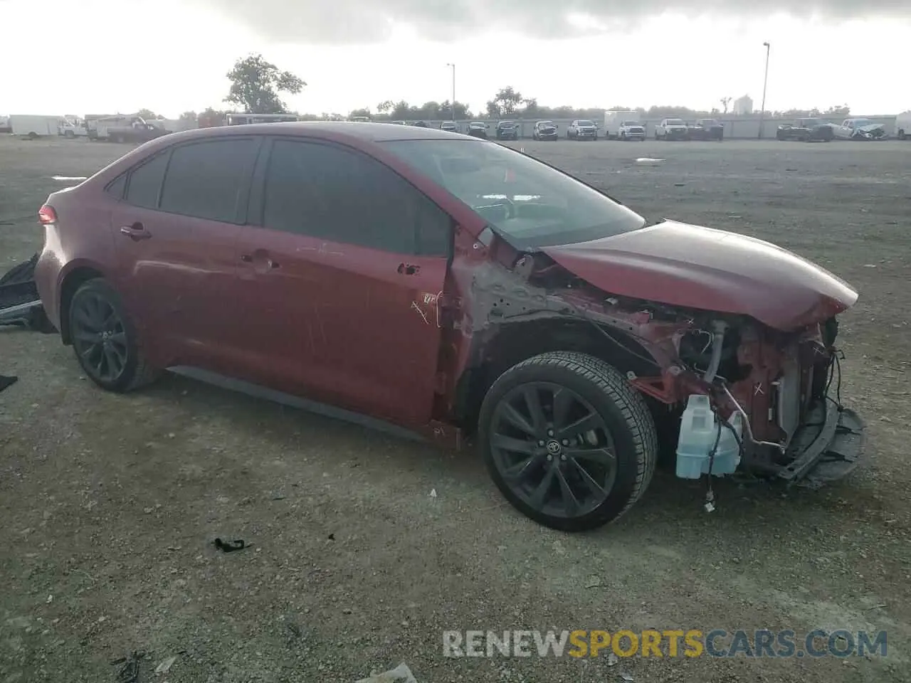 4 fotografías del automóvil dañado JTDBCMFE3PJ003604 TOYOTA COROLLA 2023