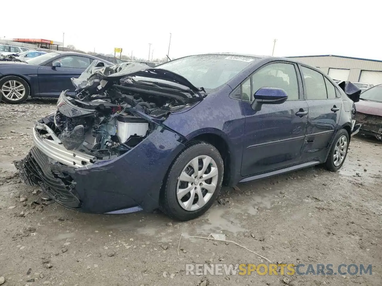 1 fotografías del automóvil dañado JTDBCMFE3PJ004946 TOYOTA COROLLA 2023