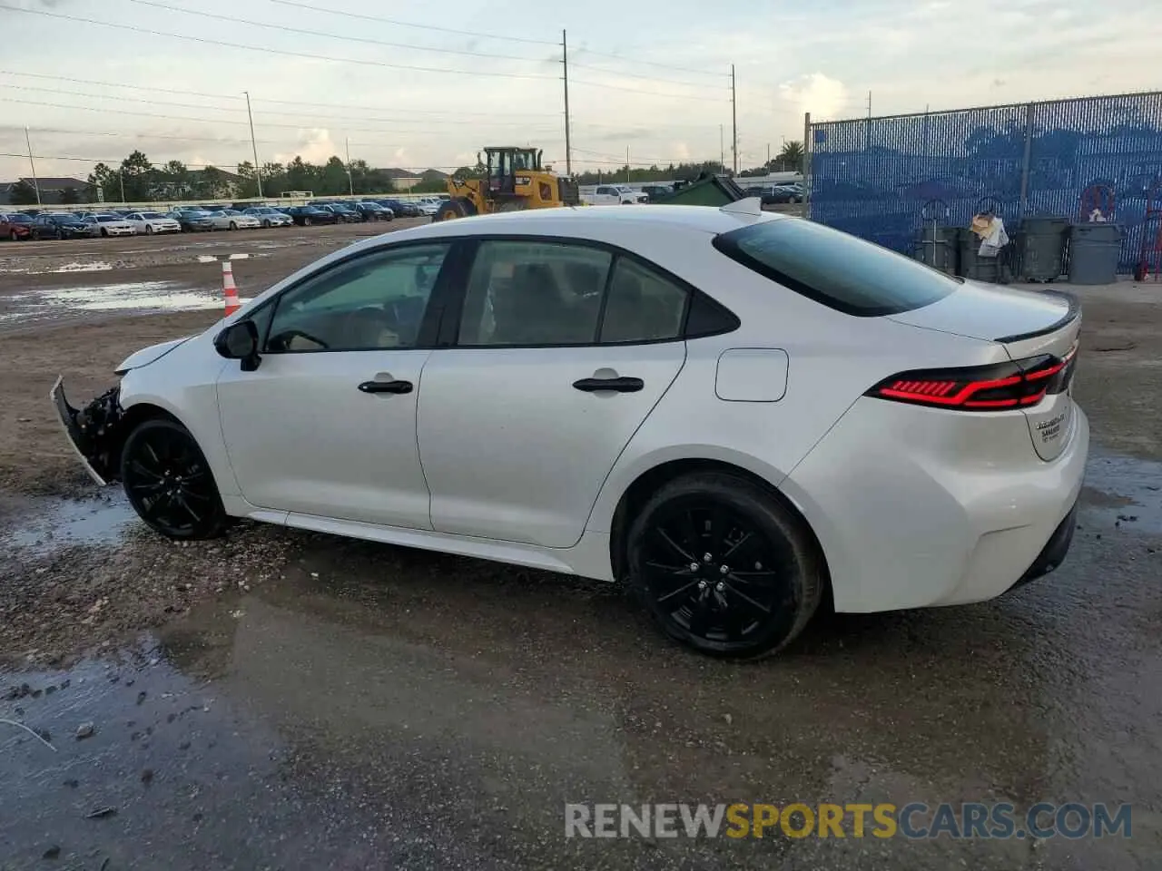2 fotografías del automóvil dañado JTDBCMFE3PJ011296 TOYOTA COROLLA 2023
