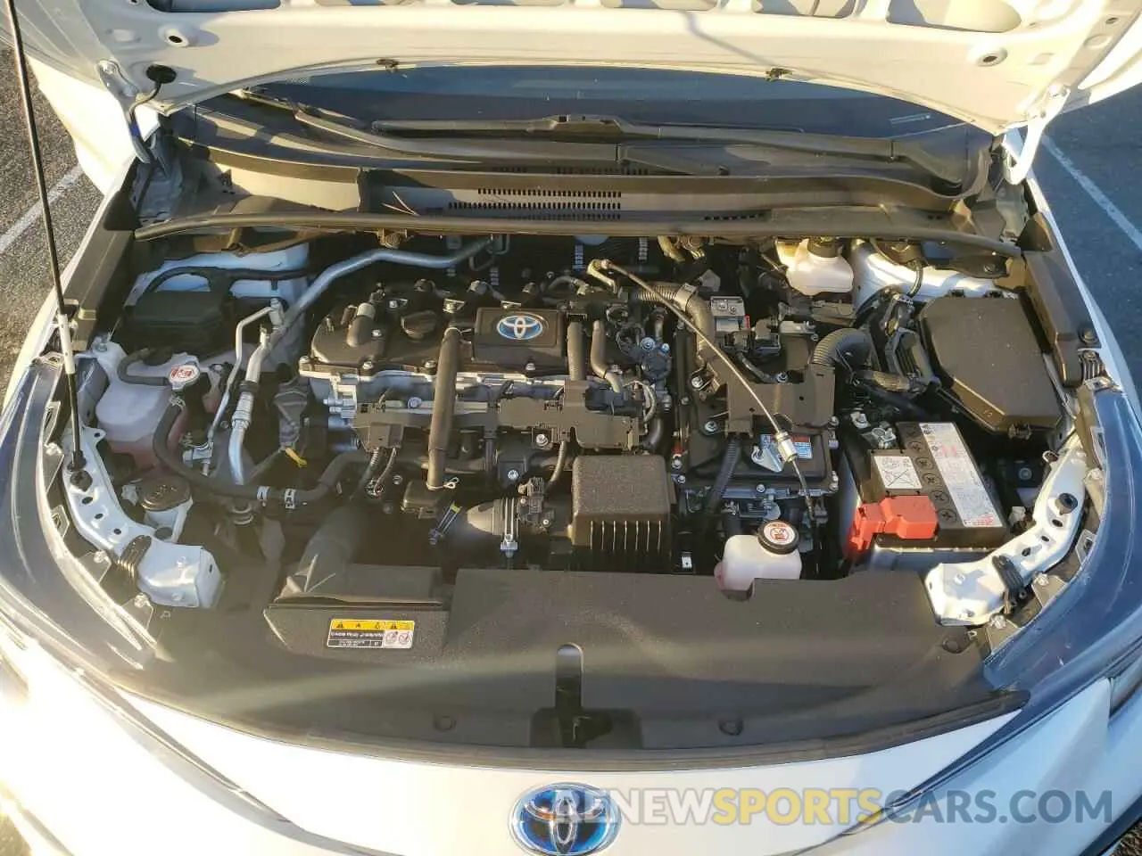 11 fotografías del automóvil dañado JTDBCMFE4P3000408 TOYOTA COROLLA 2023