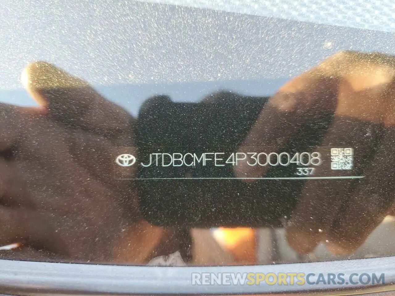 12 fotografías del automóvil dañado JTDBCMFE4P3000408 TOYOTA COROLLA 2023