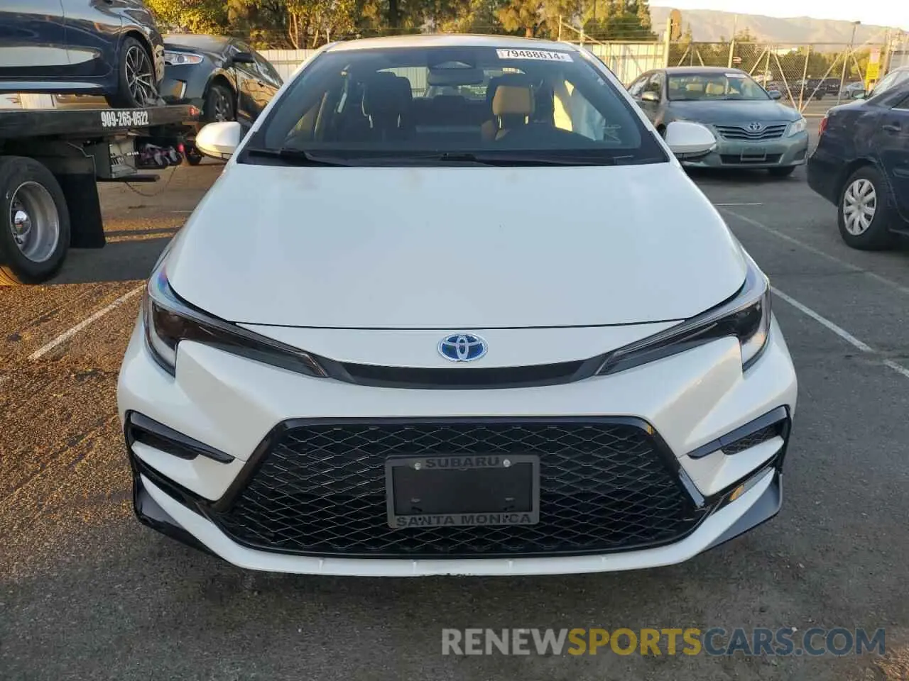 5 fotografías del automóvil dañado JTDBCMFE4P3000408 TOYOTA COROLLA 2023