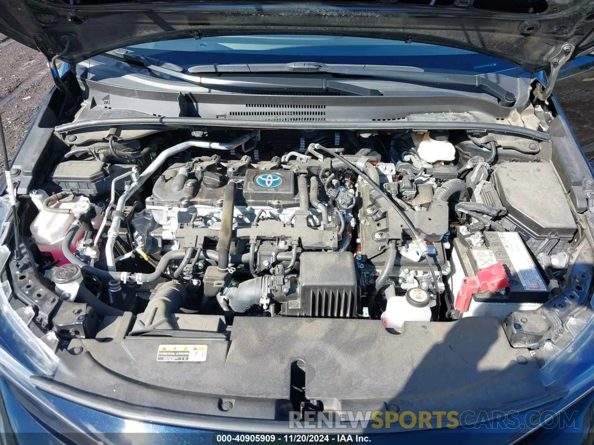 10 fotografías del automóvil dañado JTDBCMFE4P3002322 TOYOTA COROLLA 2023