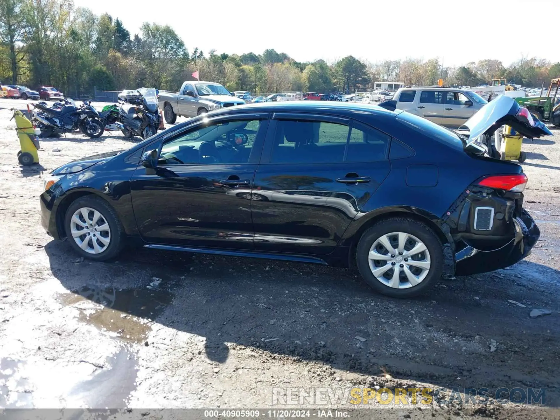 14 fotografías del automóvil dañado JTDBCMFE4P3002322 TOYOTA COROLLA 2023