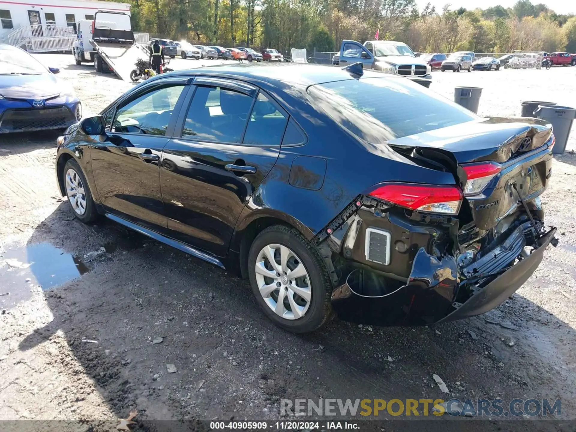 3 fotografías del automóvil dañado JTDBCMFE4P3002322 TOYOTA COROLLA 2023