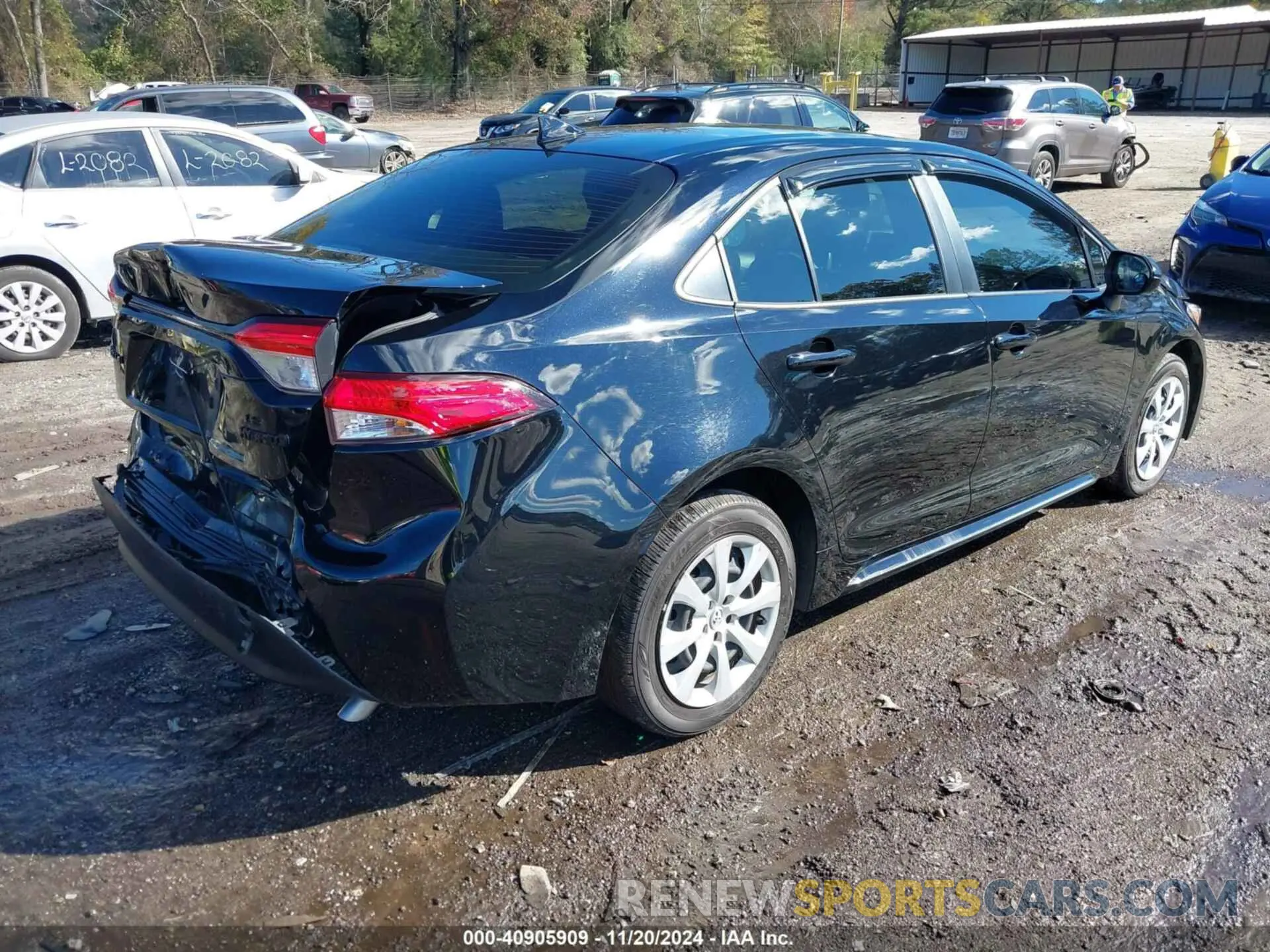 4 fotografías del automóvil dañado JTDBCMFE4P3002322 TOYOTA COROLLA 2023