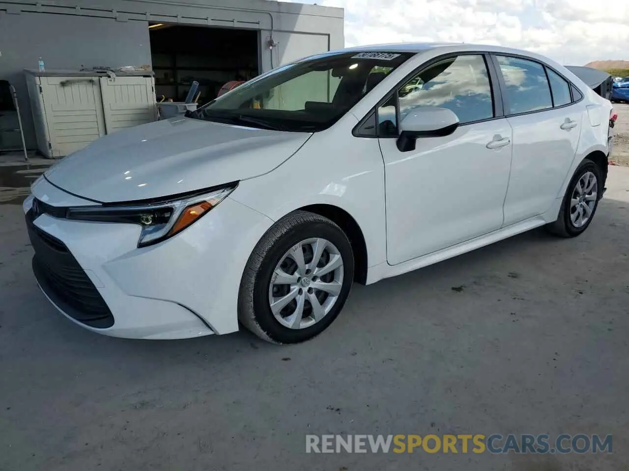 1 fotografías del automóvil dañado JTDBCMFE4P3006113 TOYOTA COROLLA 2023