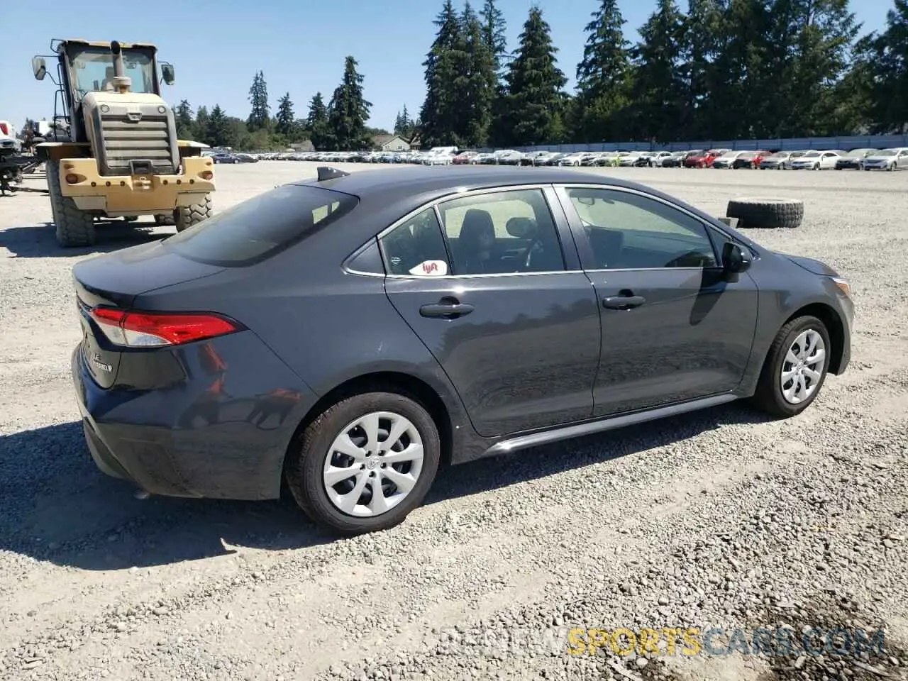 3 fotografías del automóvil dañado JTDBCMFE4P3014406 TOYOTA COROLLA 2023