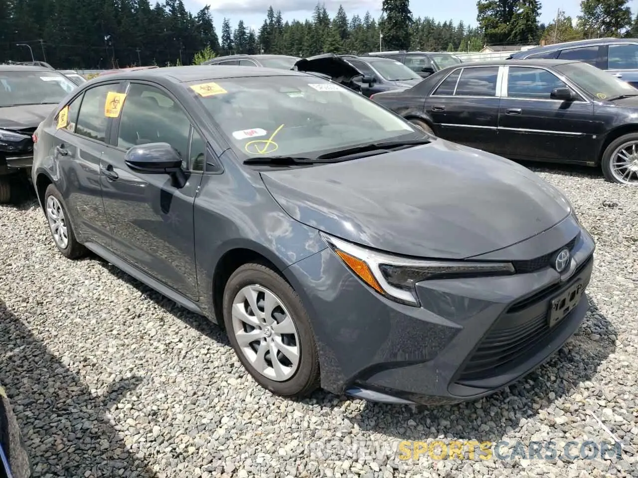 4 fotografías del automóvil dañado JTDBCMFE4P3014406 TOYOTA COROLLA 2023
