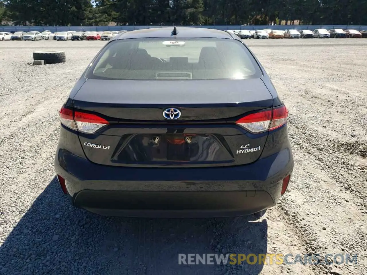 6 fotografías del automóvil dañado JTDBCMFE4P3014406 TOYOTA COROLLA 2023