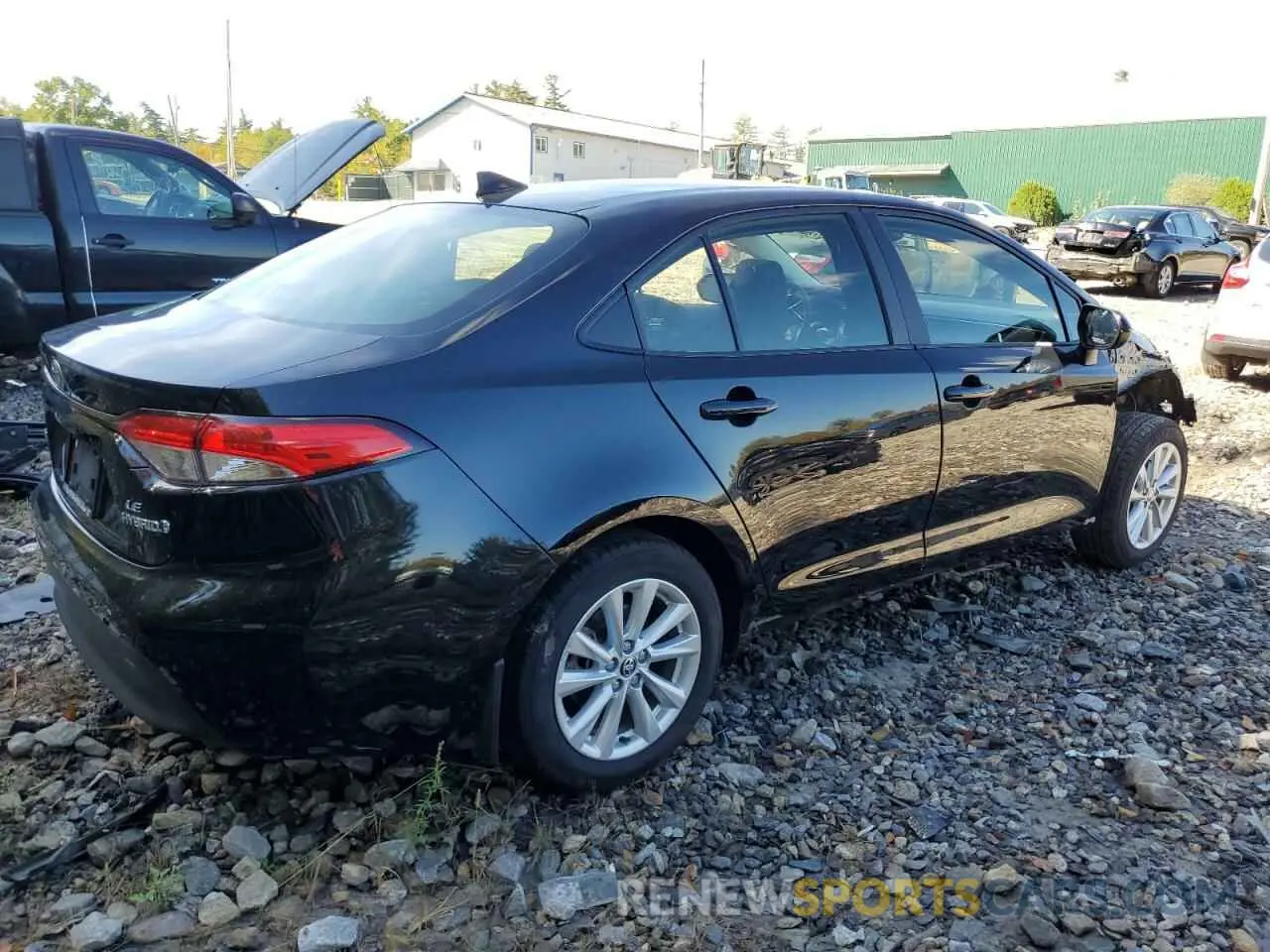 3 fotografías del automóvil dañado JTDBCMFE4P3015099 TOYOTA COROLLA 2023