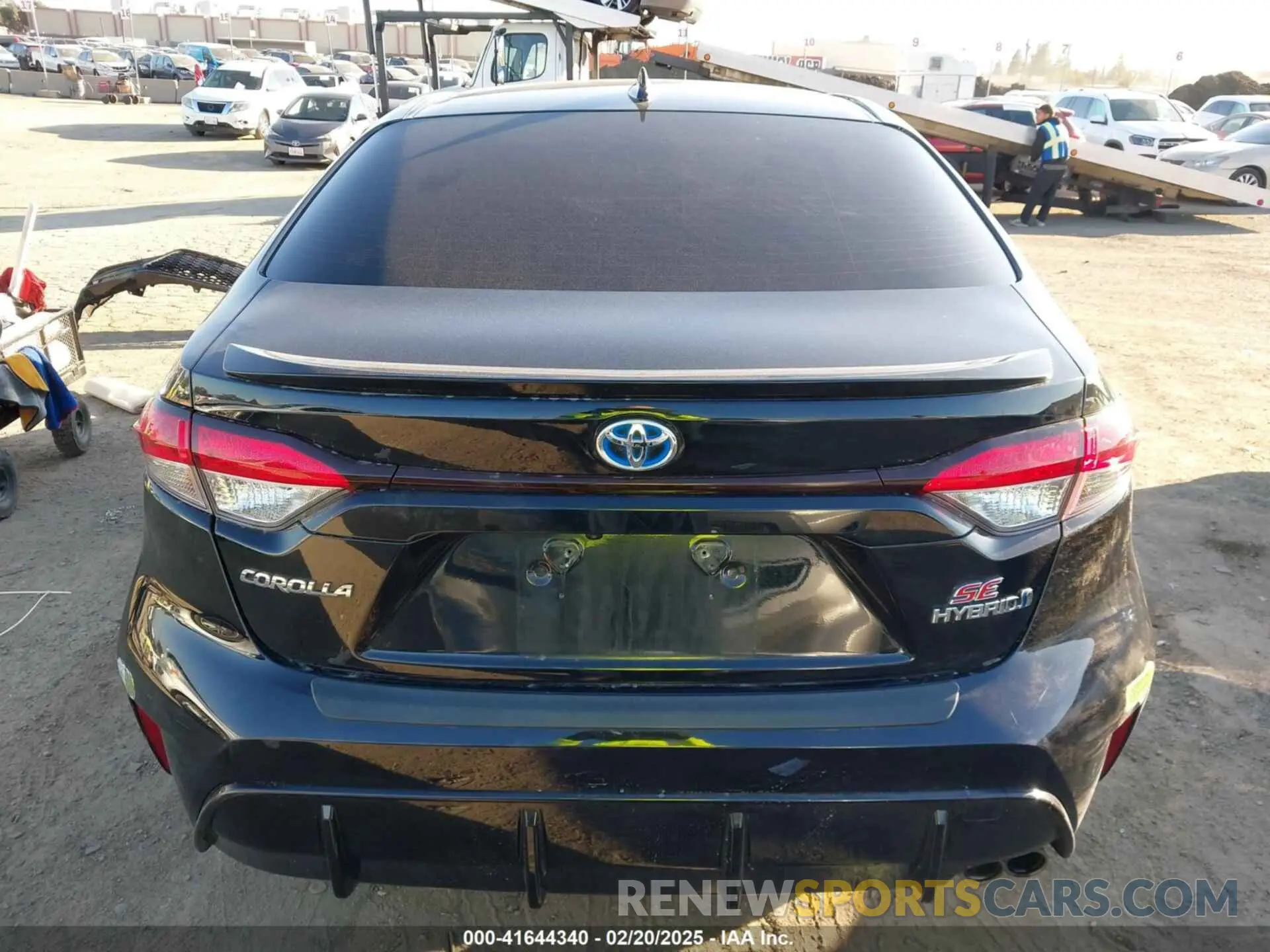 17 fotografías del automóvil dañado JTDBCMFE4P3015622 TOYOTA COROLLA 2023