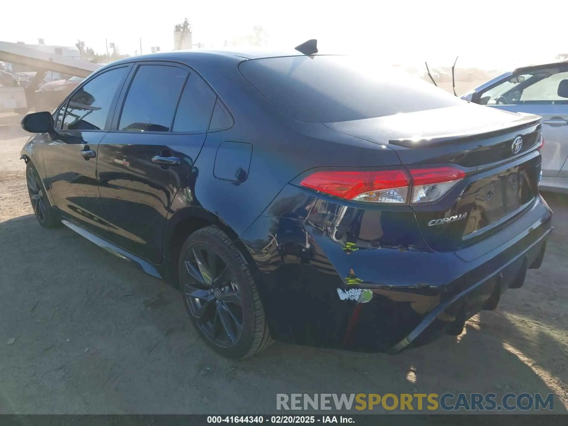 3 fotografías del automóvil dañado JTDBCMFE4P3015622 TOYOTA COROLLA 2023