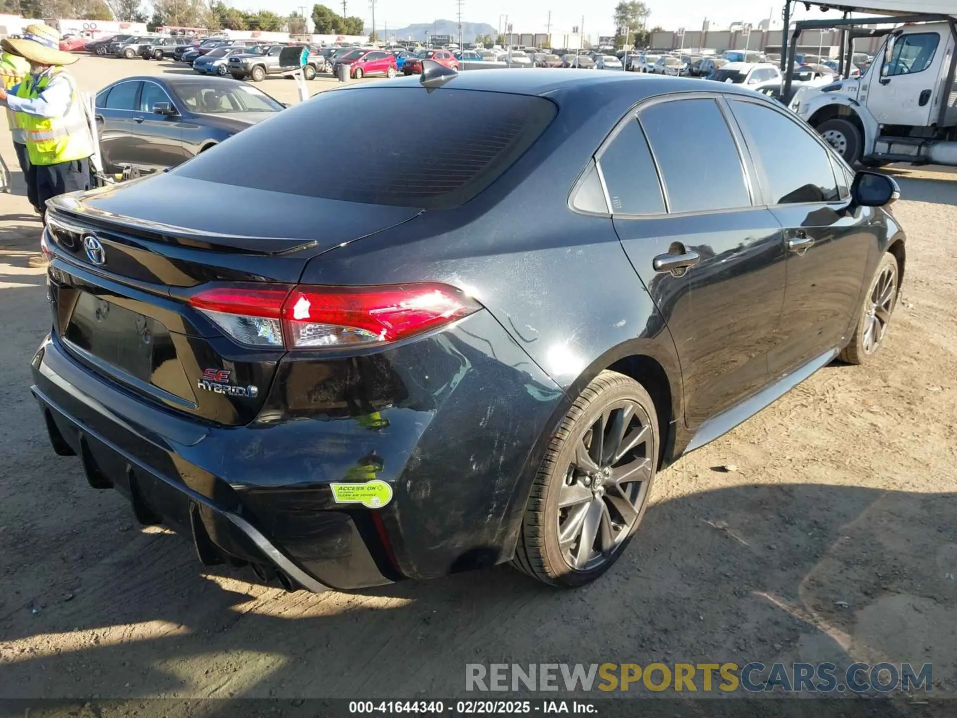 4 fotografías del automóvil dañado JTDBCMFE4P3015622 TOYOTA COROLLA 2023
