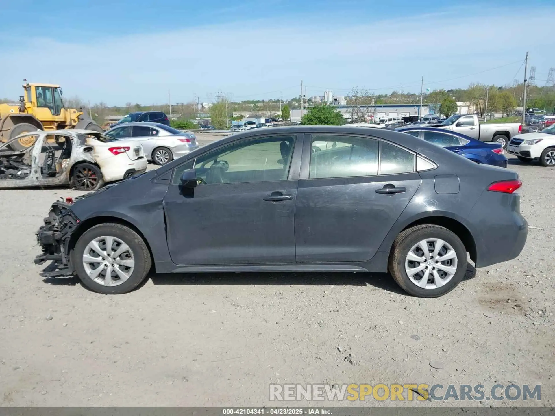 13 fotografías del automóvil dañado JTDBCMFE4P3017306 TOYOTA COROLLA 2023