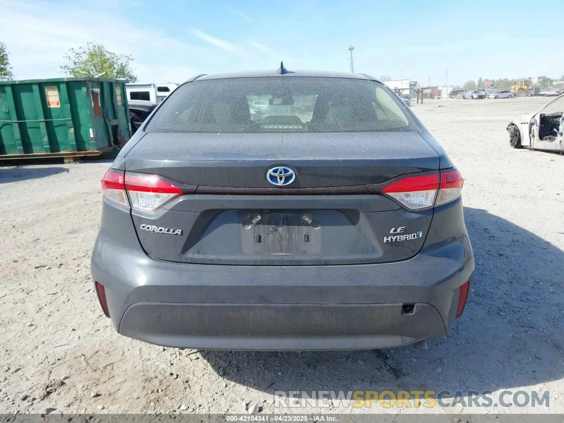 15 fotografías del automóvil dañado JTDBCMFE4P3017306 TOYOTA COROLLA 2023