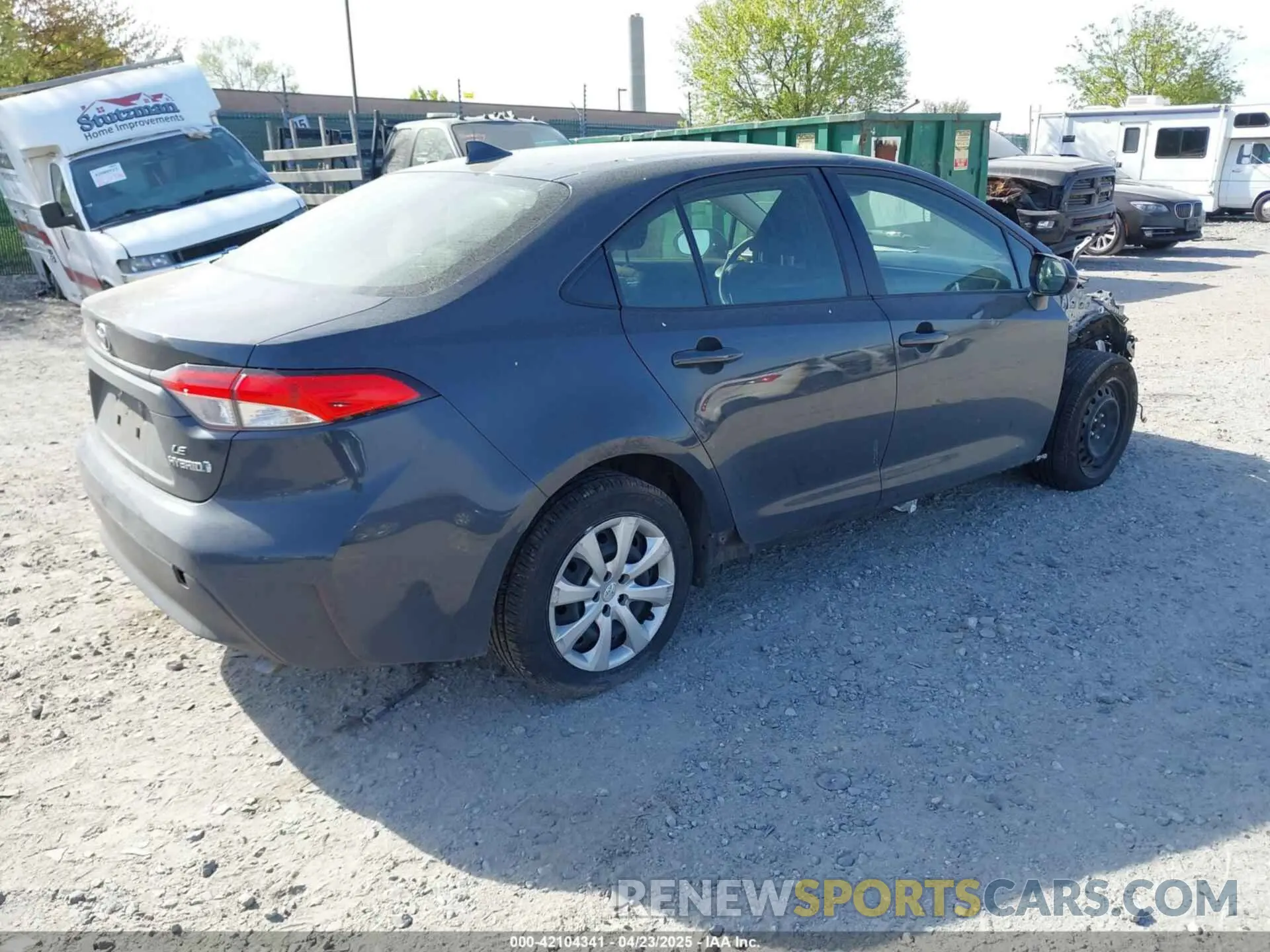 4 fotografías del automóvil dañado JTDBCMFE4P3017306 TOYOTA COROLLA 2023
