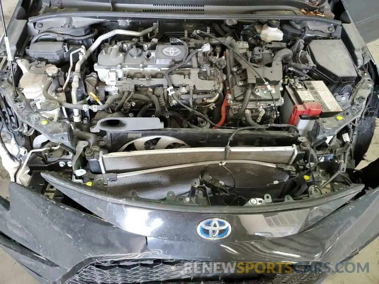 11 fotografías del automóvil dañado JTDBCMFE4P3022912 TOYOTA COROLLA 2023