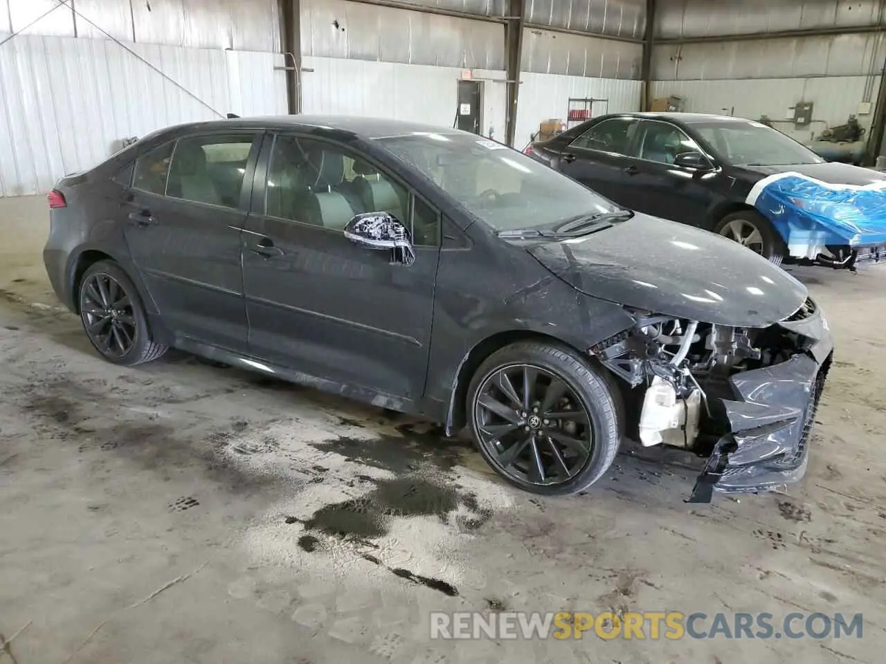 4 fotografías del automóvil dañado JTDBCMFE4P3022912 TOYOTA COROLLA 2023