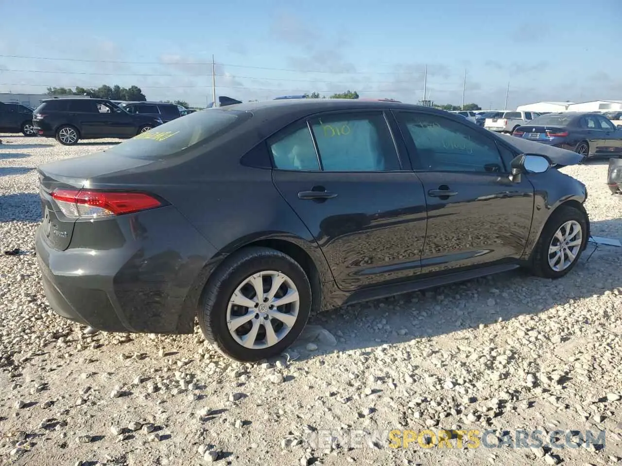 3 fotografías del automóvil dañado JTDBCMFE4P3024532 TOYOTA COROLLA 2023