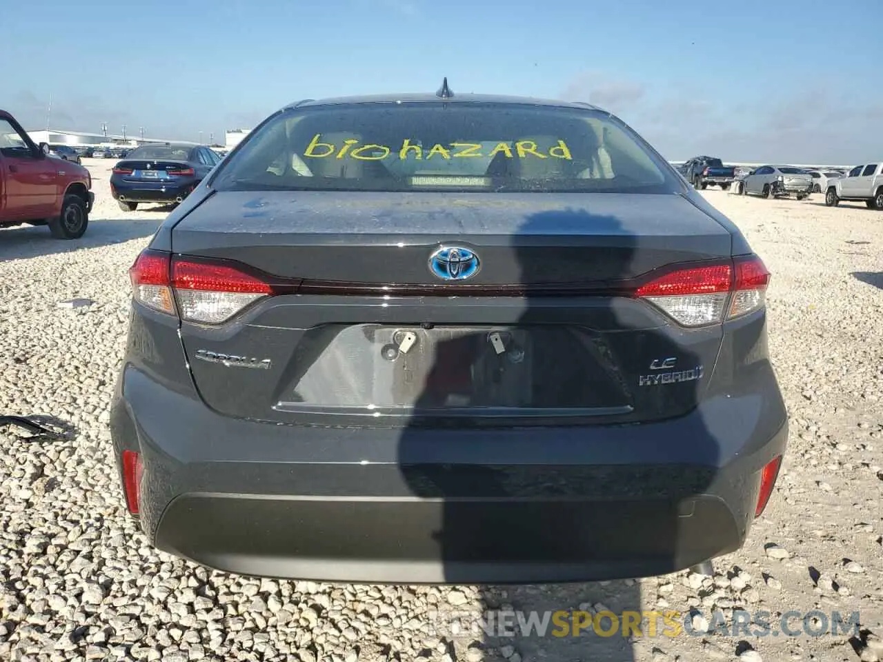 6 fotografías del automóvil dañado JTDBCMFE4P3024532 TOYOTA COROLLA 2023