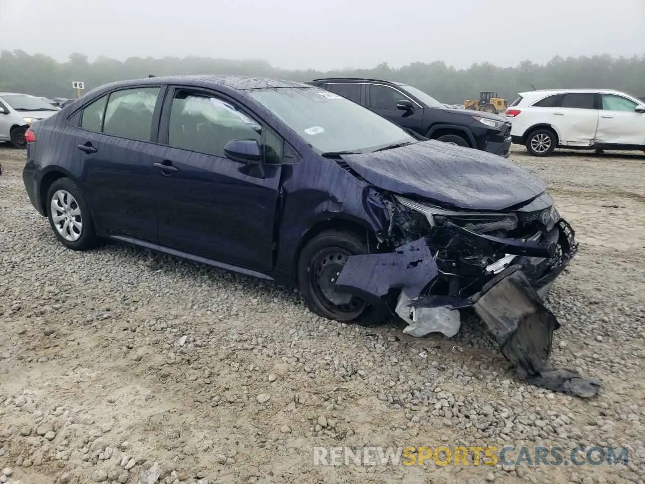 4 fotografías del automóvil dañado JTDBCMFE4PJ003093 TOYOTA COROLLA 2023