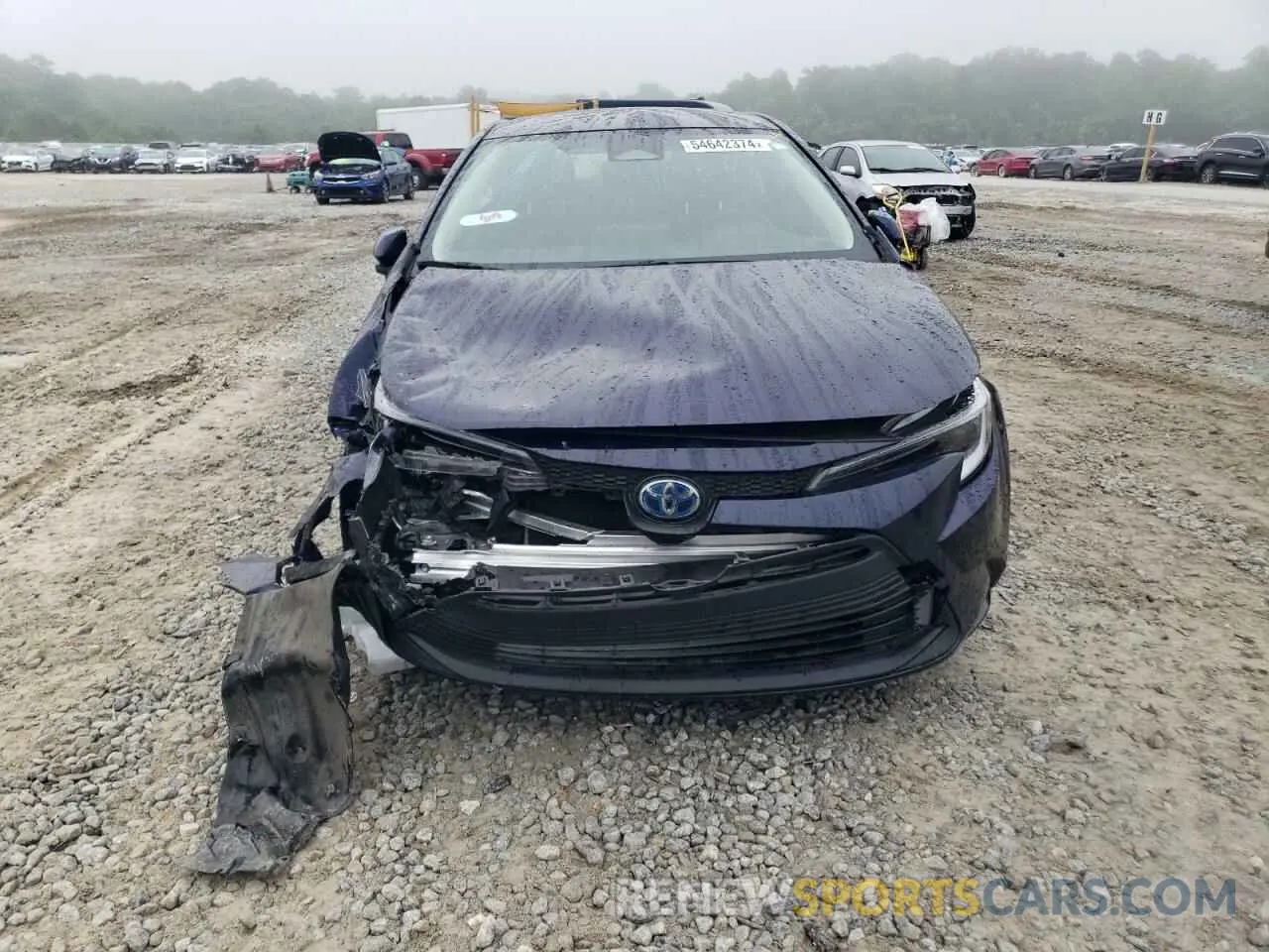 5 fotografías del automóvil dañado JTDBCMFE4PJ003093 TOYOTA COROLLA 2023