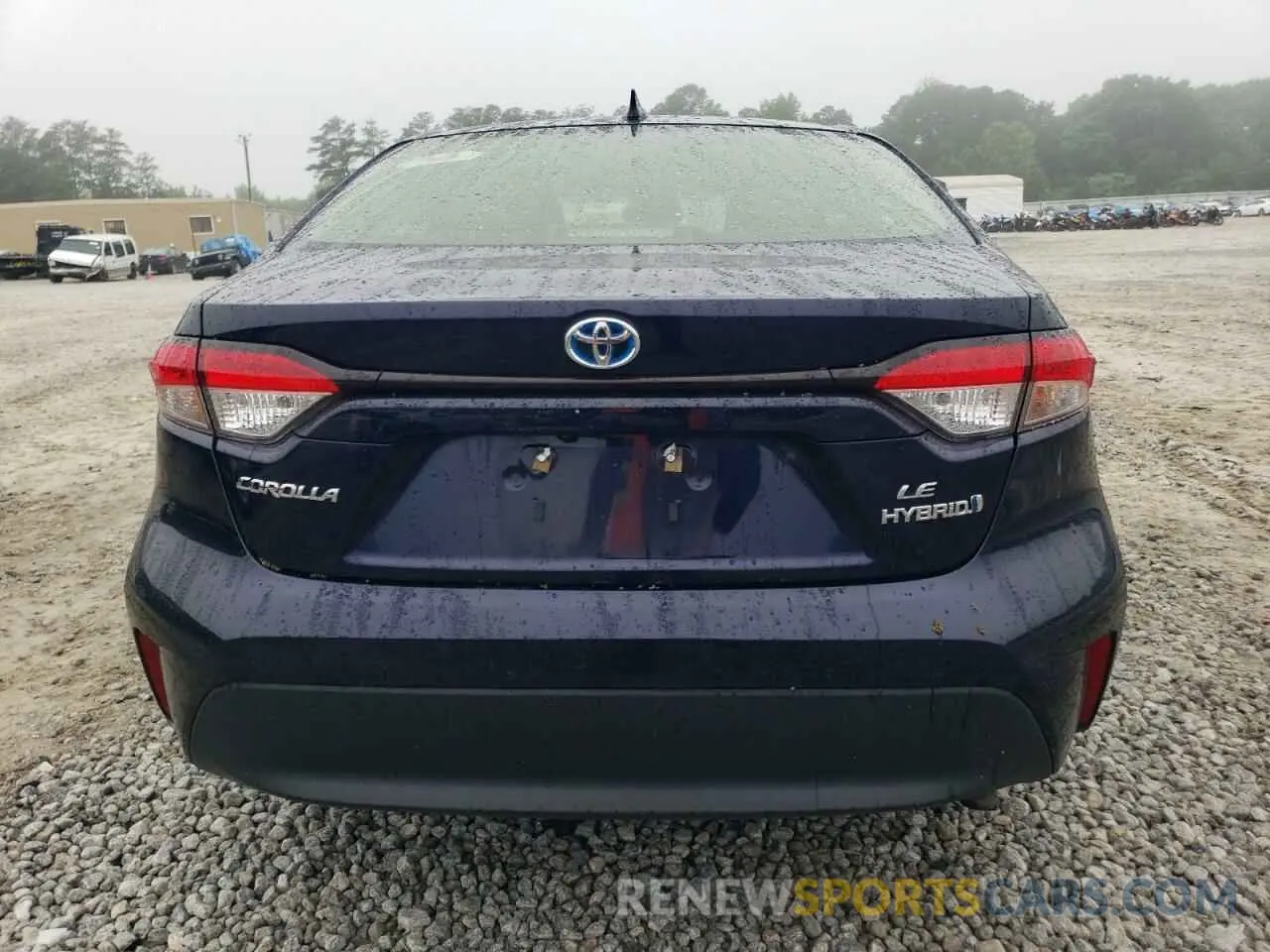 6 fotografías del automóvil dañado JTDBCMFE4PJ003093 TOYOTA COROLLA 2023