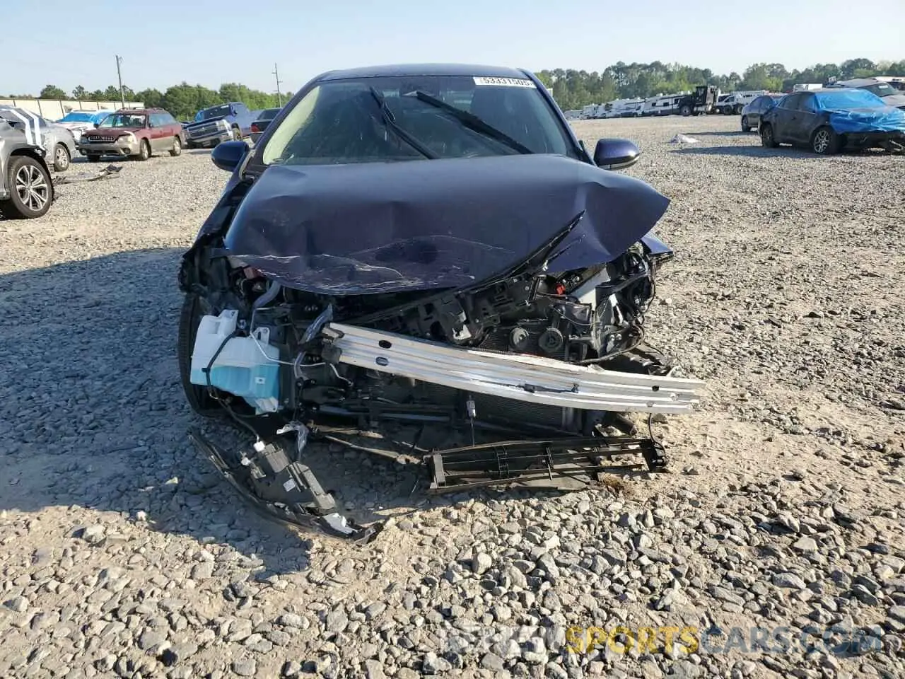 5 fotografías del automóvil dañado JTDBCMFE4PJ004020 TOYOTA COROLLA 2023