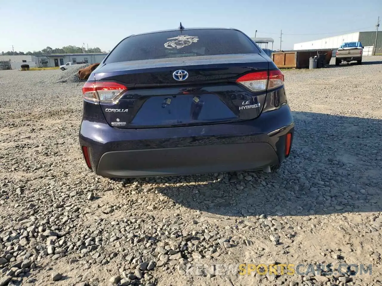 6 fotografías del automóvil dañado JTDBCMFE4PJ004020 TOYOTA COROLLA 2023