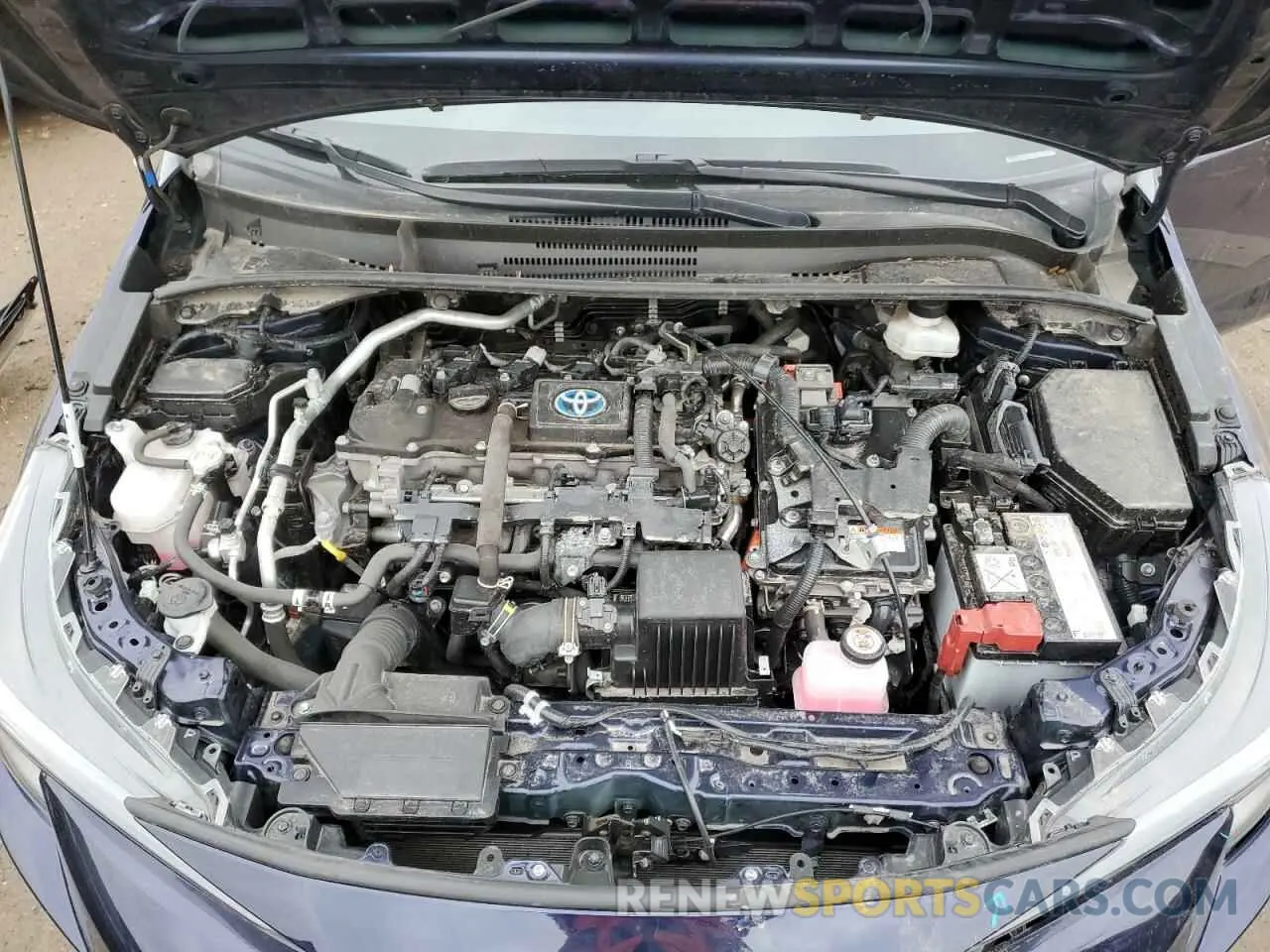 11 fotografías del automóvil dañado JTDBCMFE4PJ008472 TOYOTA COROLLA 2023