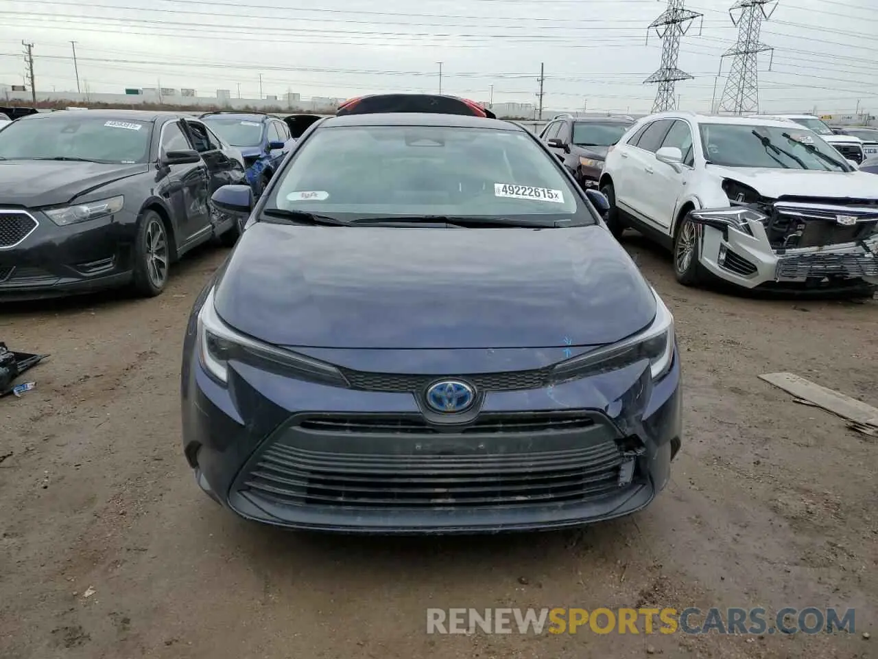 5 fotografías del automóvil dañado JTDBCMFE4PJ008472 TOYOTA COROLLA 2023