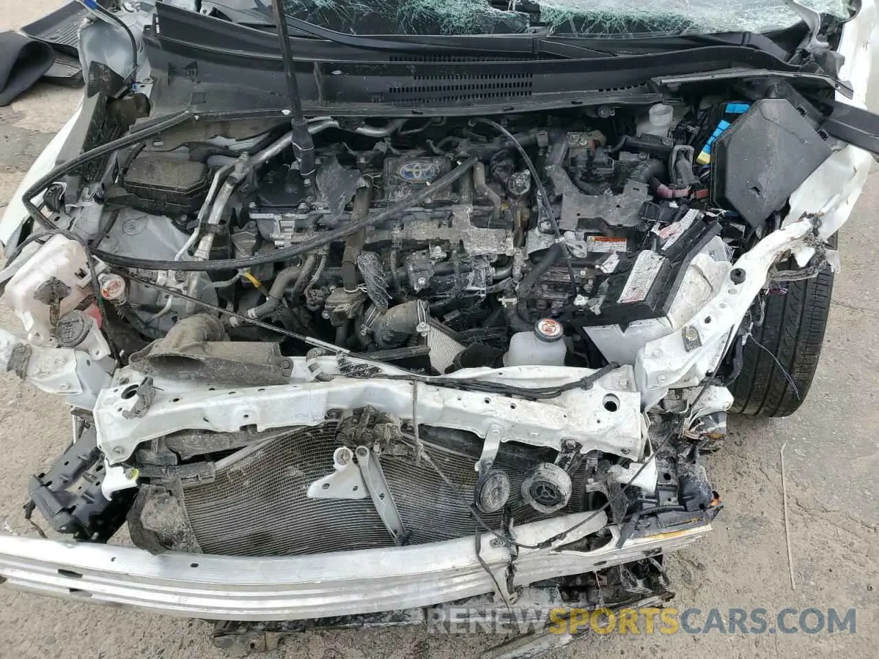 13 fotografías del automóvil dañado JTDBCMFE4PJ011047 TOYOTA COROLLA 2023