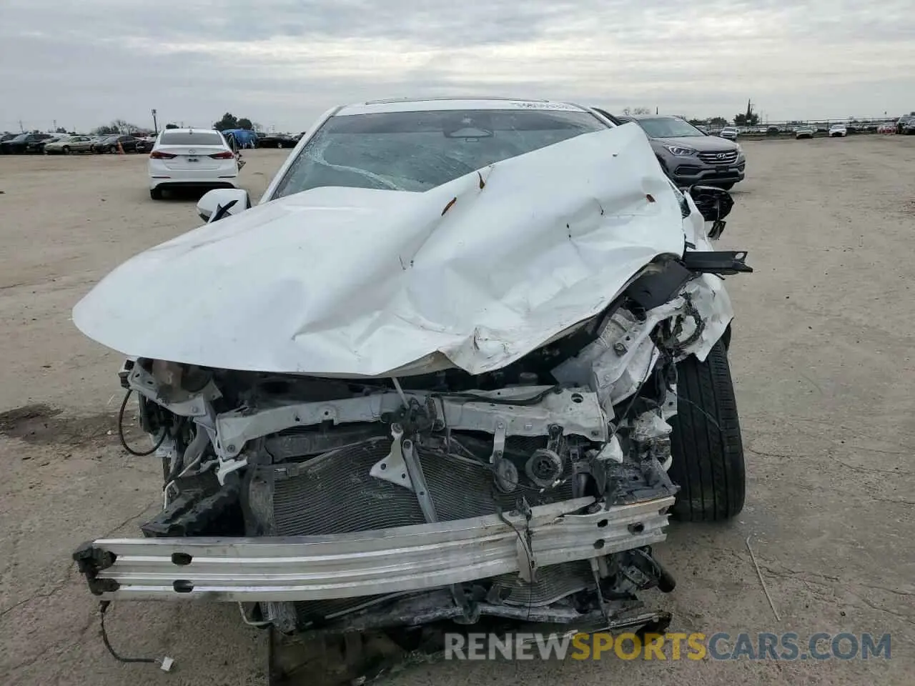5 fotografías del automóvil dañado JTDBCMFE4PJ011047 TOYOTA COROLLA 2023