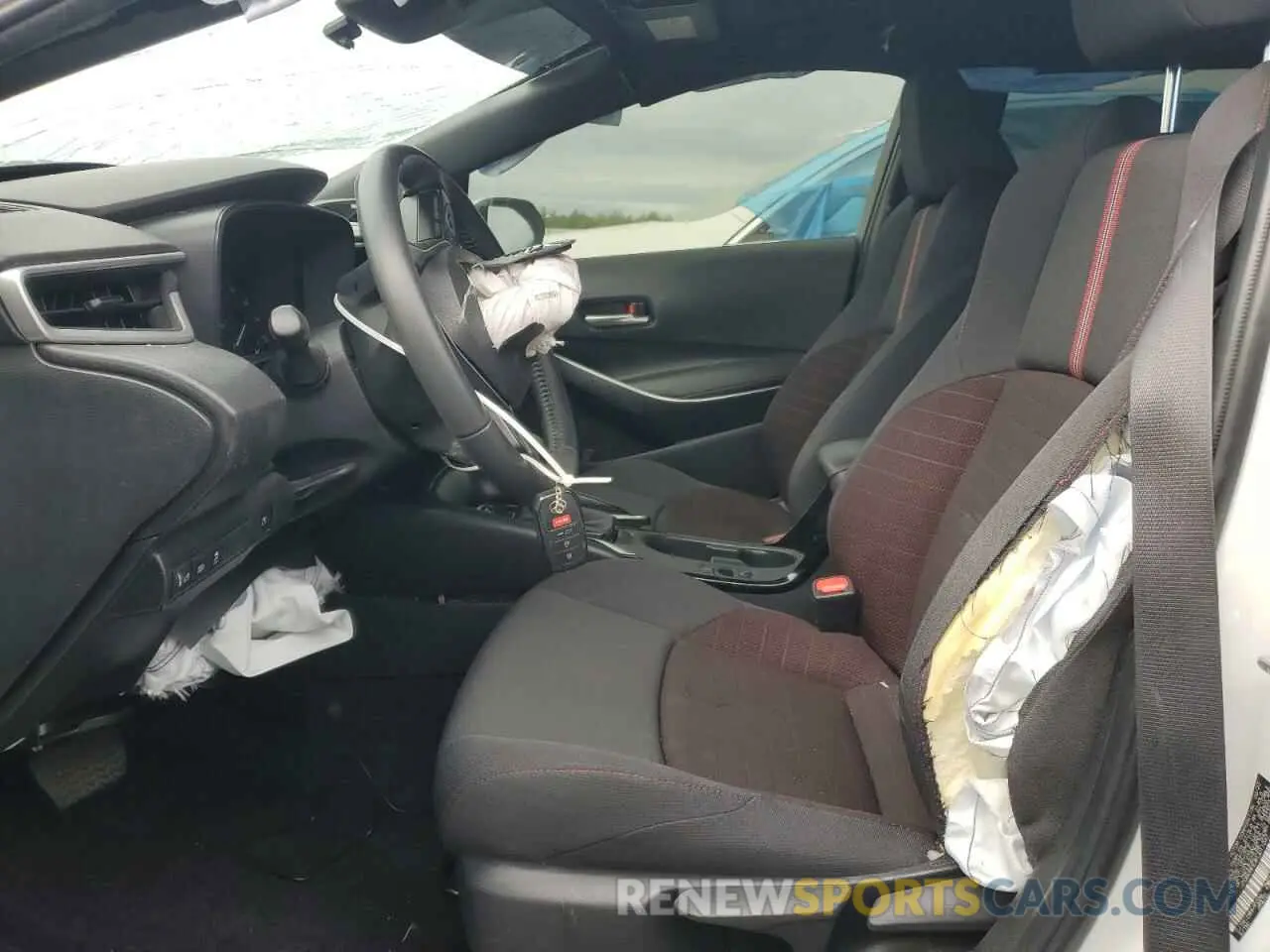 7 fotografías del automóvil dañado JTDBCMFE4PJ011047 TOYOTA COROLLA 2023