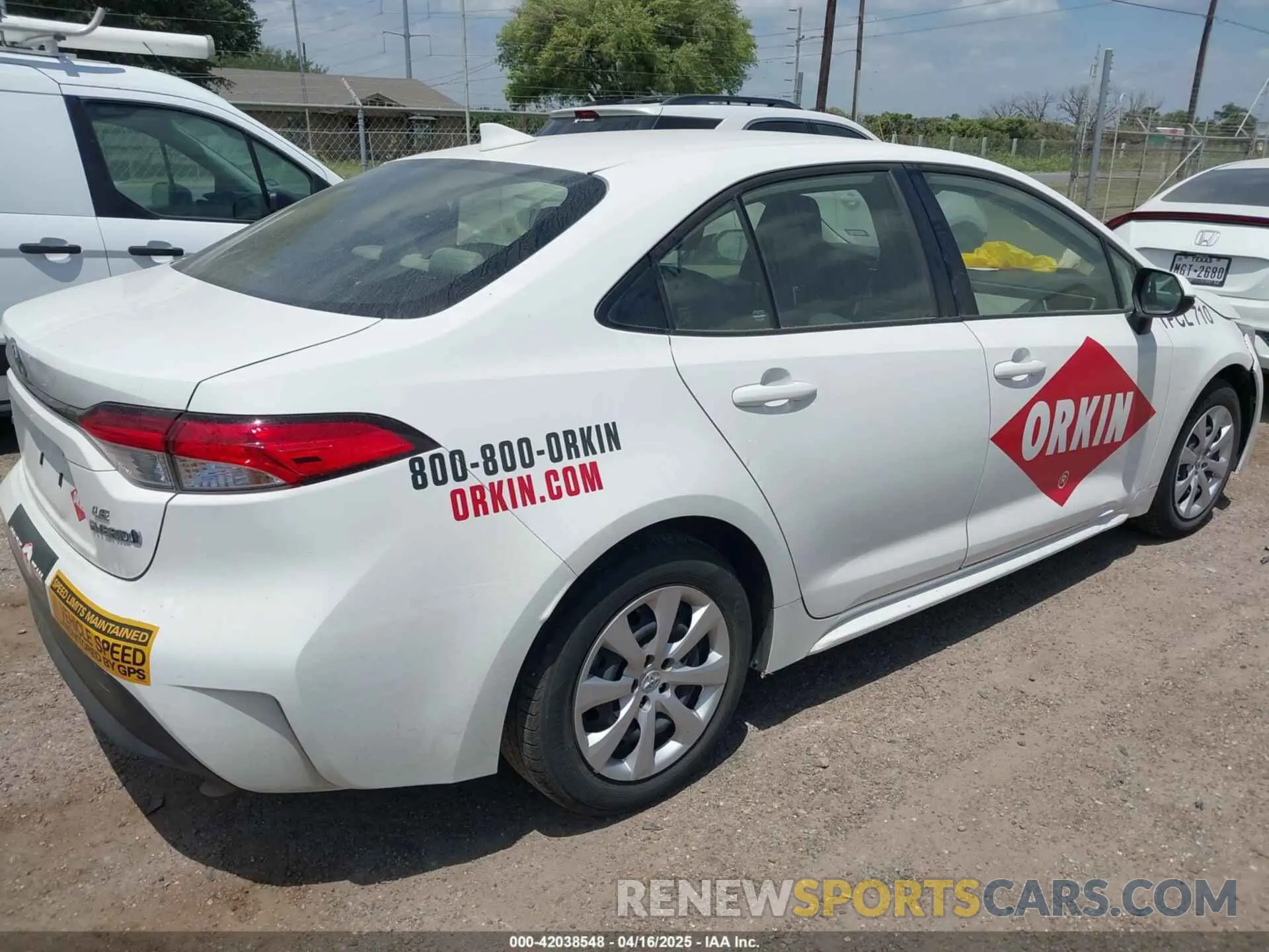 4 fotografías del automóvil dañado JTDBCMFE4PJ011078 TOYOTA COROLLA 2023
