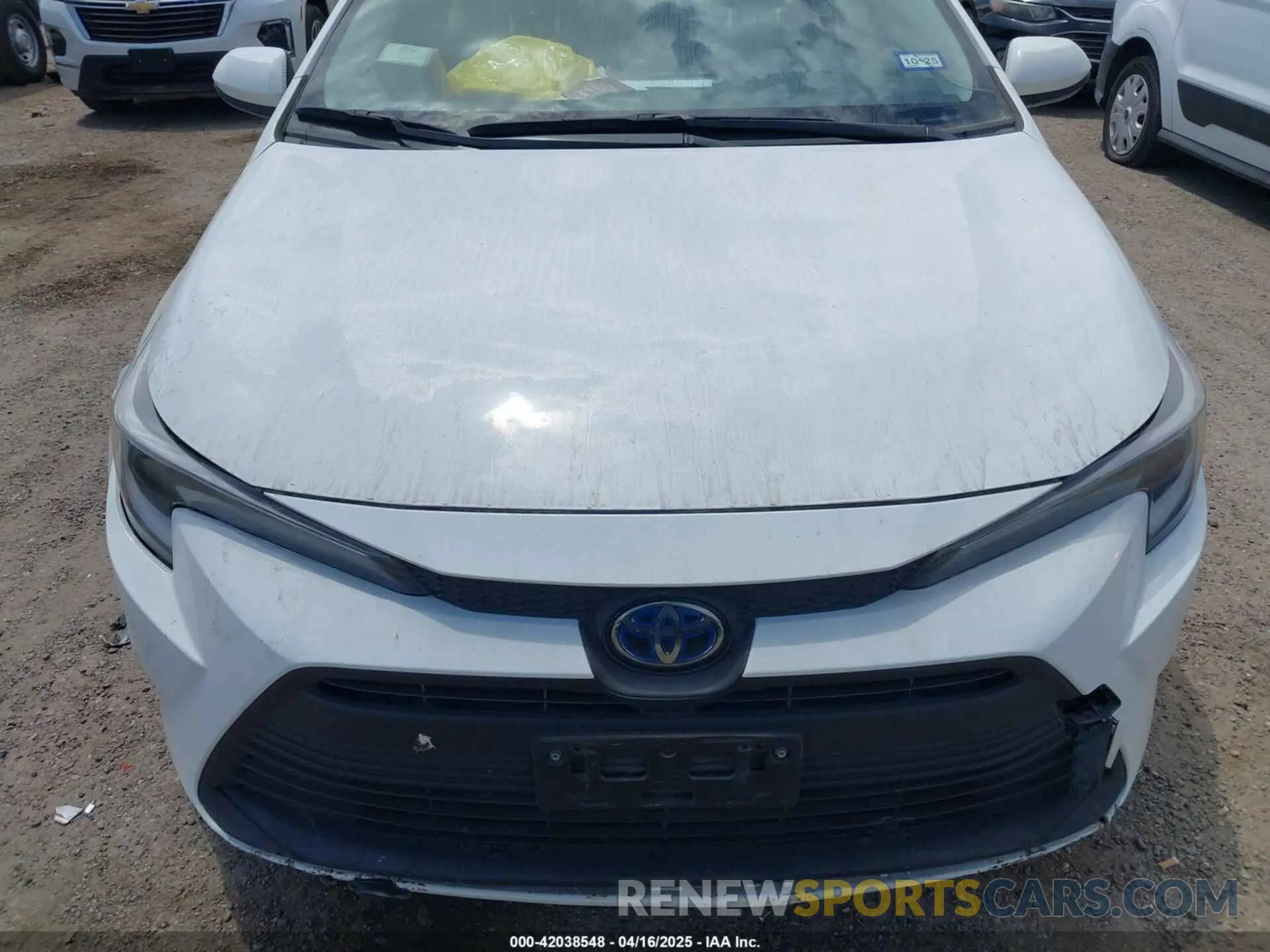 6 fotografías del automóvil dañado JTDBCMFE4PJ011078 TOYOTA COROLLA 2023