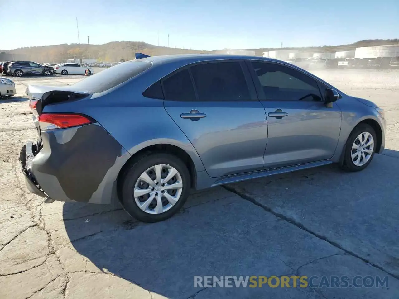 3 fotografías del automóvil dañado JTDBCMFE5P3000904 TOYOTA COROLLA 2023