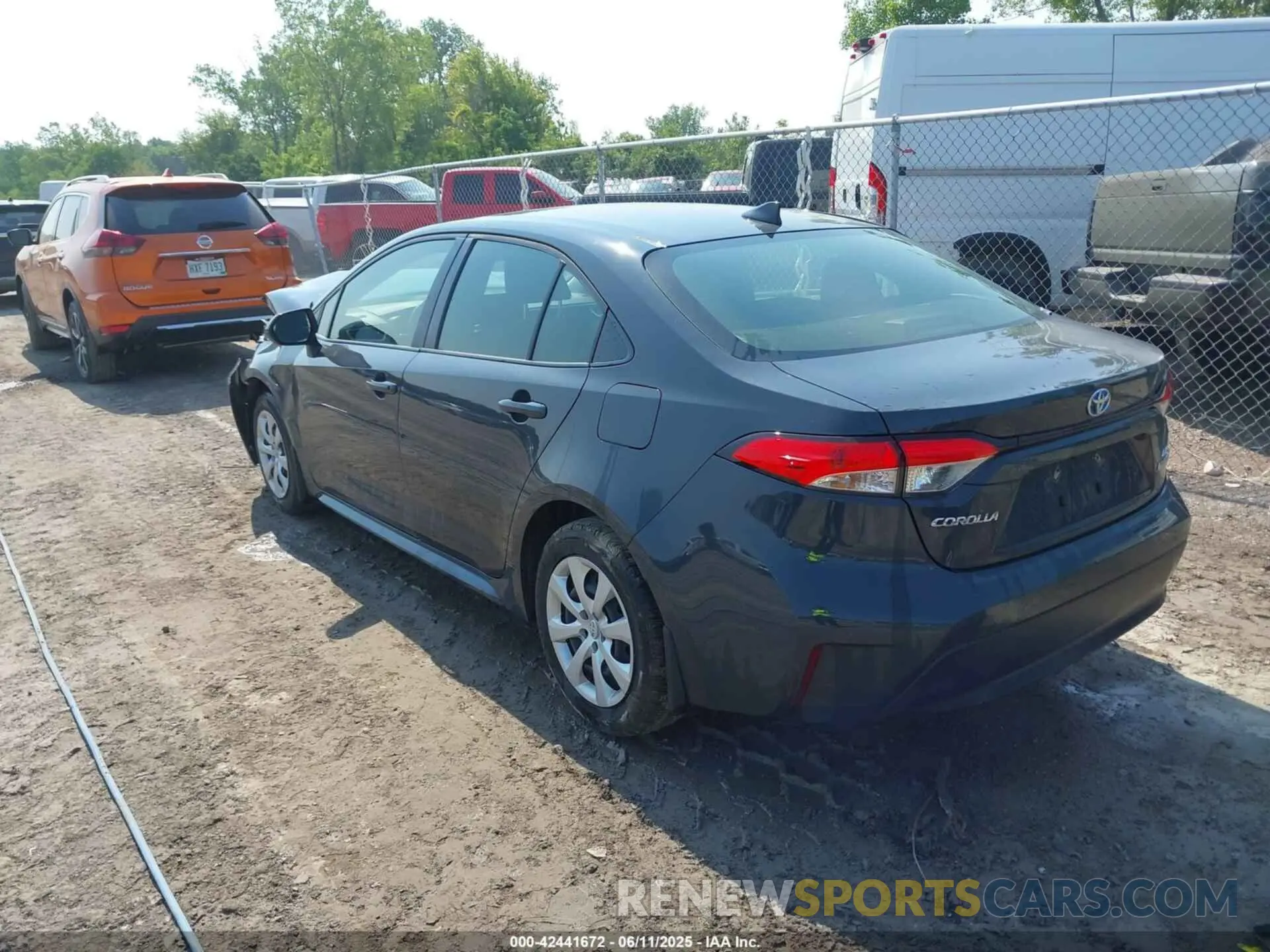 3 fotografías del automóvil dañado JTDBCMFE5P3001549 TOYOTA COROLLA 2023