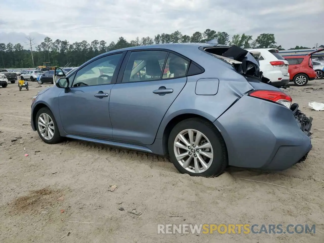 2 fotografías del automóvil dañado JTDBCMFE5P3004550 TOYOTA COROLLA 2023