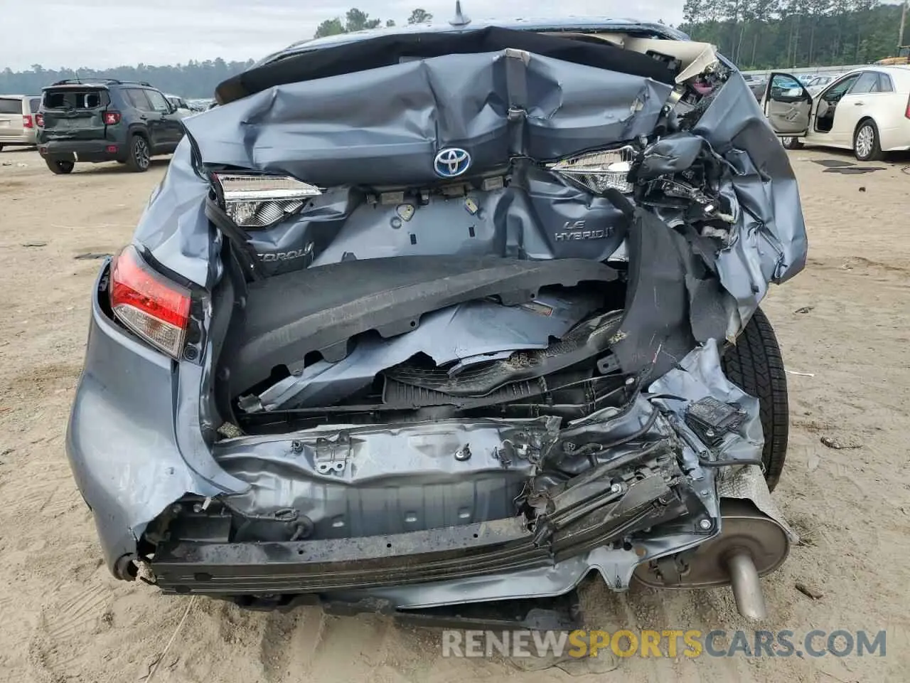 6 fotografías del automóvil dañado JTDBCMFE5P3004550 TOYOTA COROLLA 2023